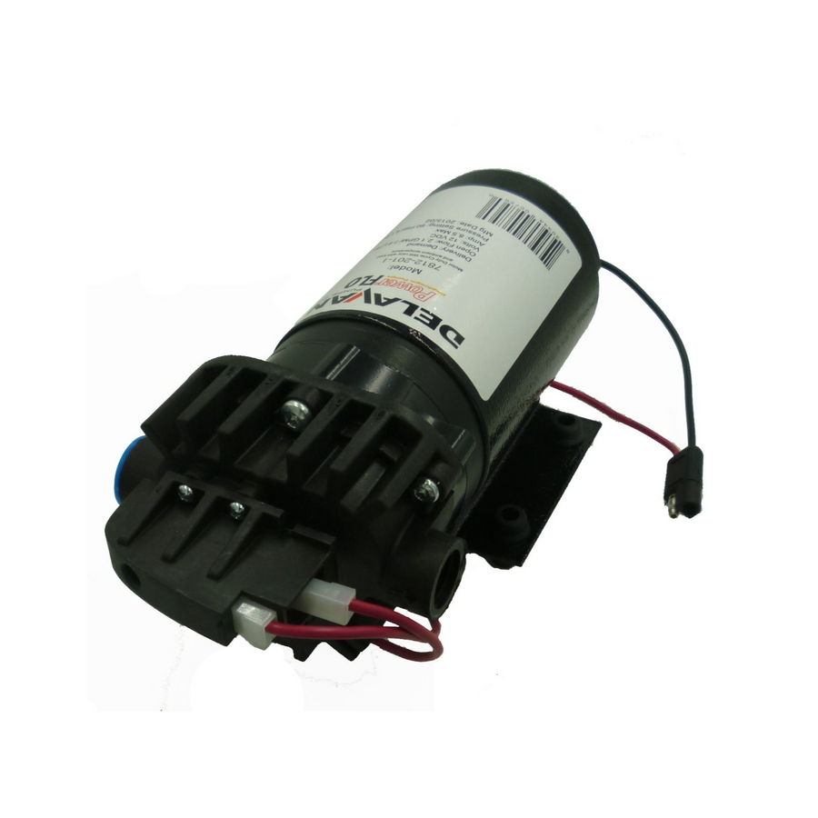 Delavan 7812-201-SBI PowerFLO I-Series 12V Diaphragm Pump, 2.1 GPM, 60 PSI, Demand Switch, 3/8" FNPT