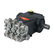 General Pump EPHT1813S High-Temp Solid Shaft Triplex Pump, 2465 PSI, 3.4 GPM, 1750 RPM, 24mm Shaft, 185°F