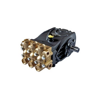 General Pump TS1711 Solid Shaft Triplex Plunger Pump, 2700 PSI, 3.5 GPM, 1450 RPM, 24mm Shaft