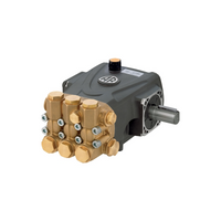 AR Annovi Reverberi RRA5.5G30N Solid Shaft Triplex Pump, 3000 PSI, 5.5 GPM, 1750 RPM, 24mm Shaft