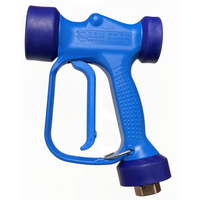 PA RB65 Blue Wash Down Gun, 350 PSI, 16 GPM, 1/2" BSP F Inlet, Food Industry (30.6400.00)