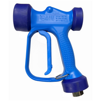 PA RB65 Blue Wash Down Gun, 350 PSI, 16 GPM, 1/2" NPT F Inlet, Food Industry (30.6400.50)