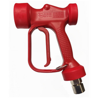 PA RB65 Red Wash Down Gun with Swivel, Stainless Steel Piston, 350 PSI, 16 GPM, 1/2" BSP F (30.6438.30)