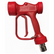 PA RB65 Red Wash Down Gun with Swivel, Stainless Steel Piston, 350 PSI, 16 GPM, 1/2" BSP F (30.6438.30)