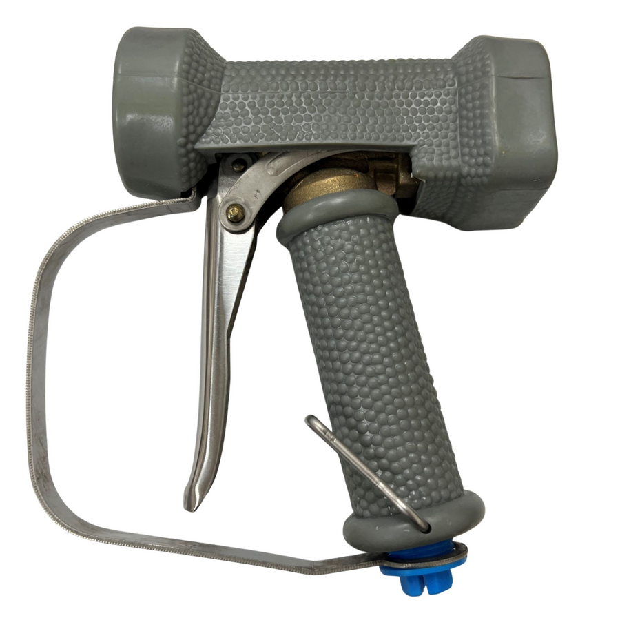 Suttner ST-1200B Grey Brass Wash Down Gun, 700 PSI, 27 GPM, 1/2" FNPT Inlet, 190°F (201200500)