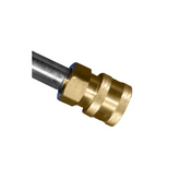 MTM Hydro 24" Zinc Plated Pressure Washer Extension Wand, 22mm-14 Male Inlet x 1/4" QC Socket, 4100 PSI (28.0023), image 2