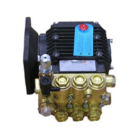 Comet LWD-K 2020E Triplex Plunger Pump with Unloader & Injector, 2000 PSI, 2.1 GPM, NEMA 56C, Left Hand (31003-00008)