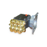 AR Annovi Reverberi RKA3.5G30E-F17 Triplex Plunger Pump, 3000 PSI, 3.5 GPM, 1750 RPM, NEMA 182/184TC, 1-1/8" Hollow Shaft
