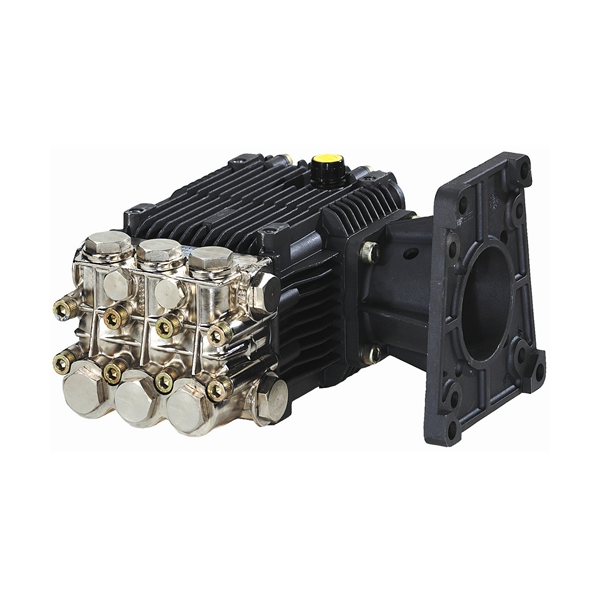AR Annovi Reverberi RKV5.5G40HD-F24 Triplex Plunger Pump, 4000 PSI, 5.5 GPM, 3400 RPM, 1" Shaft Gas, Nickel Head
