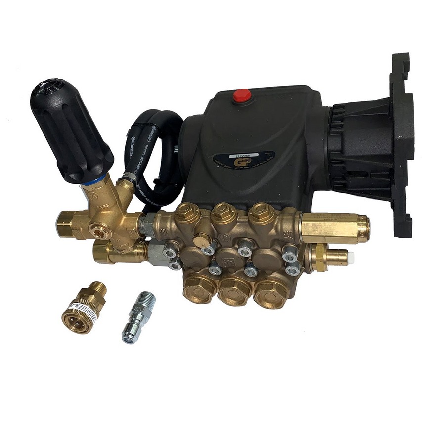 General Pump PMREP1508G8 Made Ready Pump Kit, EP1508G8 with EZ Start Unloader, 3045 PSI, 3.4 GPM, 1" Shaft Gas